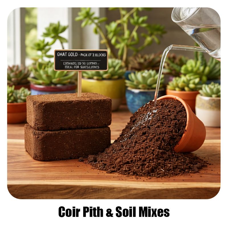 Coir Pith & Soil Mixes
