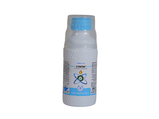 Contaf Fungicide (Hexaconazole 5% EC) Systemic Fungicide for Sheath Blight, Leaf Spot & Rust | 100ml