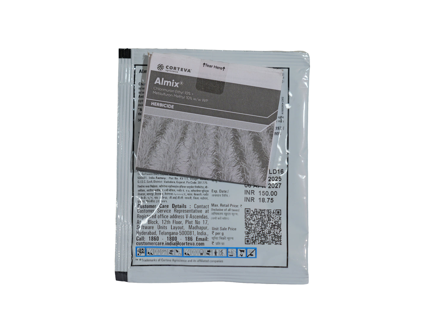 Almix Herbicide (Chlorimuron Ethyl 10% + Metsulfuron Methyl 10% WP) | Paddy Weed Control Solution