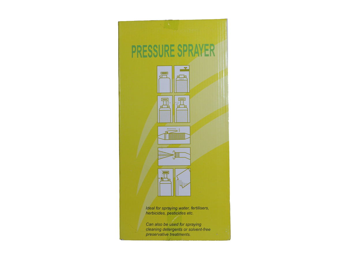 3L Pressure Sprayer for Agriculture & Gardening | Hand Pump Spray Bottle for Pesticides, Fertilizers & Cleaning