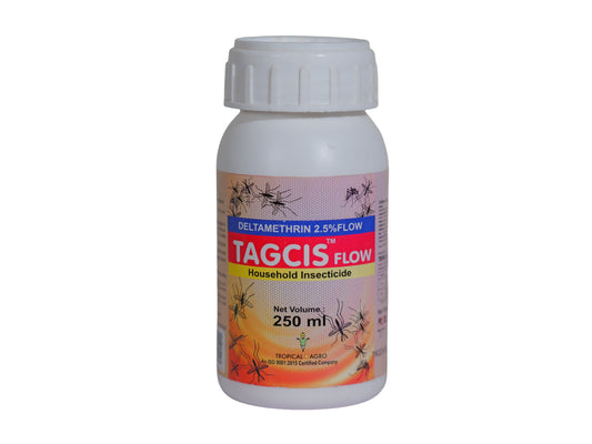Tagcis Flow Deltamethrin 2.5% Insecticide 250ml | Powerful Mosquito, Cockroach & Fly Killer